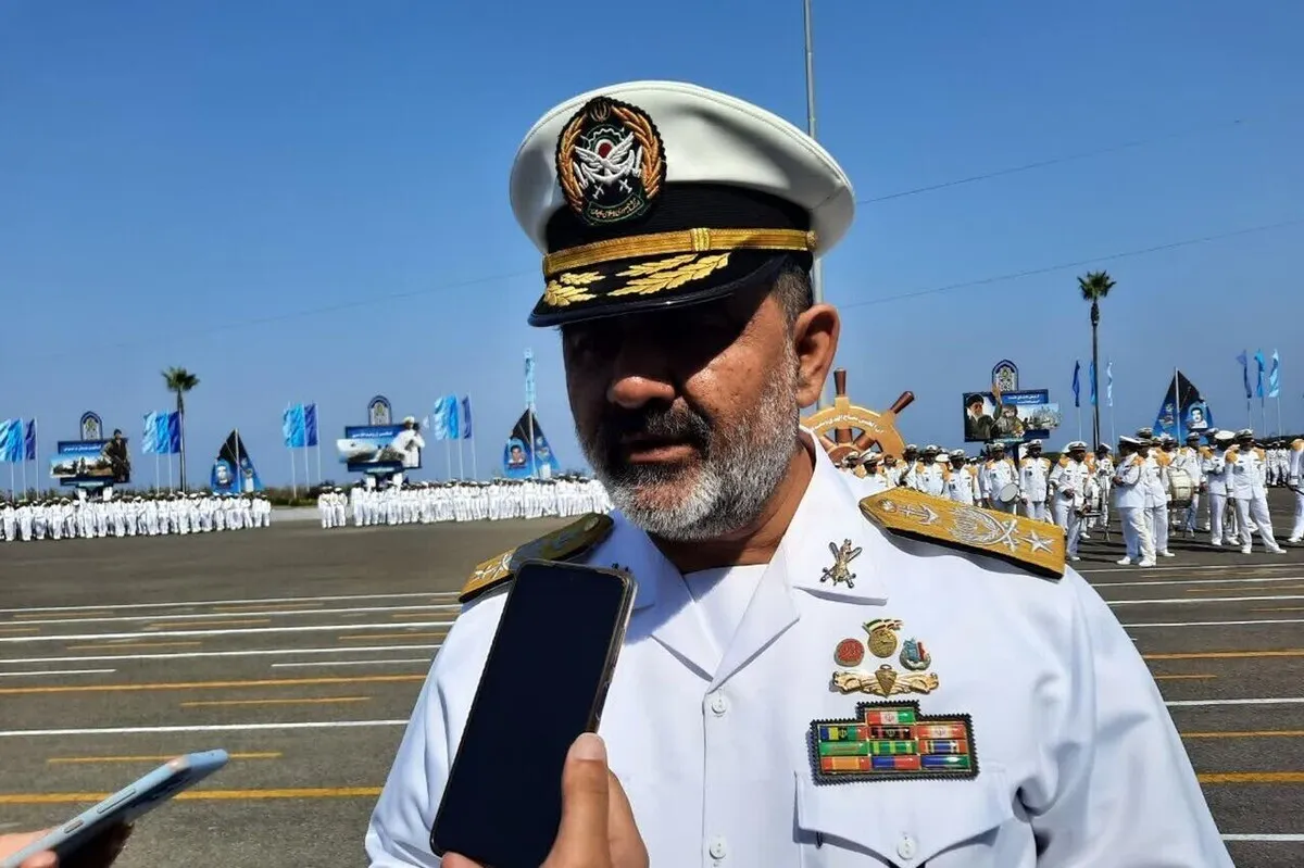 دریادار ایرانی: در تأمین تجهیزات نیروی دریایی خودکفا هستیم