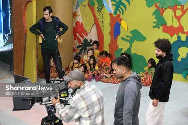 گزارش تصویری | بازدید شهردار مشهد از پشت‌صحنه فیلم سینمایی «کاکا لوتی»