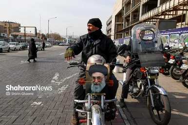 گزارش تصویری | عزاداری شهادت رهبر معظم انقلاب اسلامی در میدان شهدا مشهد