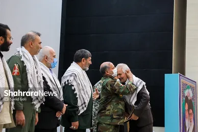 آیین تجلیل از پیشکسوتان دفاع مقدس و مقاومت در مشهد