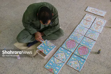 کارخانه کاشی سنتی گوهرشاد مشهد