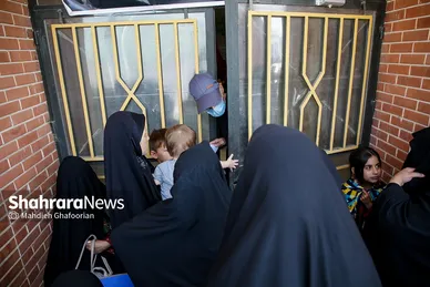 اردوی جهادی سلامت در حاشیه شهر مشهد
