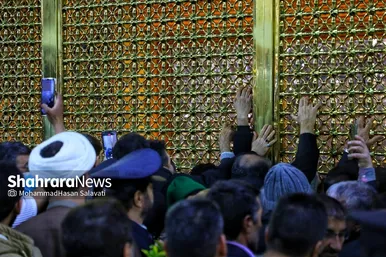 بازگشایی صحن انقلاب حرم مطهر رضوی در آستانه نیمه شعبان