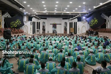 گزارش تصویری | آیین اذن خدمت کاروان خدام الحسین (ع) شهرداری مشهد