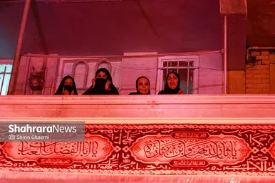 گزارش تصویری | عزاداری شب هشتم محرم در شهرک عرب‌ها ـ مشهد