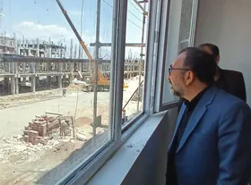 بازدید استاندار خراسان رضوی از پروژه&zwnj;های نهضت ملی مسکن و بیمارستان در حال احداث نیشابور