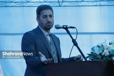 آیین افتتاح پل طبرسی به رسالت در مشهد