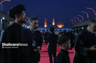 عکس‌هایی از نمایشگاه «عرفات تا فرات» در محله گلشهر مشهد