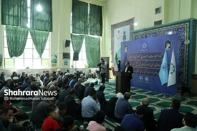 عکس‌هایی از آغاز عملیات اجرایی و افتتاح ۳۳ پروژه شهری در منطقه ۳ شهرداری مشهد