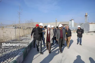 گزارش تصویری | بازدید شهردار مشهد از کارخانه‌های تولید آسفالت و بتن شهید مجیدی و پروژه احداث دوربرگردان غیرهم‌سطح شرقی ابوطالب