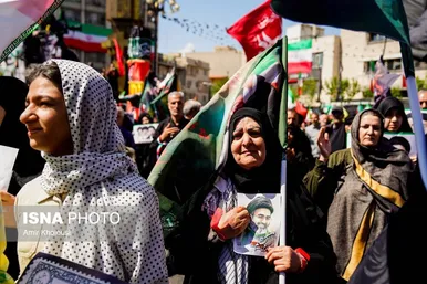 گزارش تصویری | مراسم اربعین رهبر شهید انقلاب در تهران
