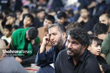 گزارش تصویری | «حسینیه حرم» میزبان عزاداران هندوستانی و پاکستانی