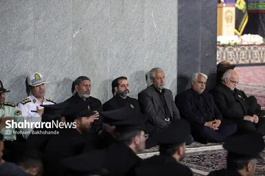گزارش تصویری | مراسم خطبه خوانی شب عاشورا در حرم مطهر رضوی