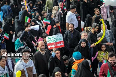 گزارش تصویری (۳) | راهپیمایی روز ۲۲ بهمن در مشهد