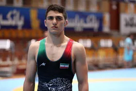 کشتی محمد نخودی در نیمه نهایی جام جهانی کشتی+ فیلم