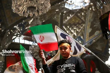 گزارش تصویری | اجتماع نوجوانان عاشورایی در سیزدهمین سوگواره «احلی من العسل» در حرم امام‌رضا(ع)