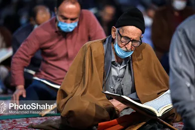 محفل بزرگ قرائت قرآن در حرم مطهر رضوی
