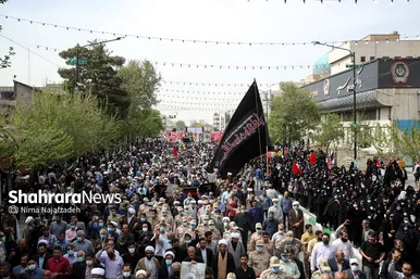 تشییع پیکر شهید حجت الاسلام محمد اصلانی در مشهد
