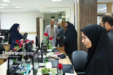 بازدید جمعی از مسئولین شهری و استانی مشهدمقدس از موسسه فرهنگی شهرآرا (۴) (۱۷ مرداد ۱۴۰۳)
