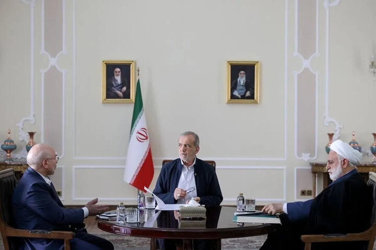 نشست مشترک سران قوا در نهاد ریاست جمهوری برگزار شد (۱۰ خرداد ۱۴۰۴)
