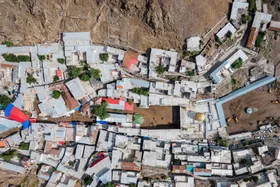 ویدئو| تصاویر هوایی از روستای سیل&zwnj;زده مزداران