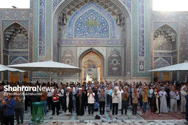 نماز عید سعید قربان در حرم مطهر رضوی (۲۸ خرداد ۱۴۰۳)
