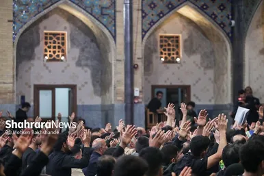 گزارش تصویری | مراسم احیا ویژه ناشنوایان در شب‌ بیست یکم ماه مبارک رمضان