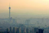 ویدئو| حجم آلودگی هوای تهران از فراز توچال