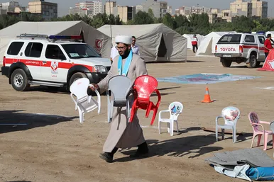 مانور تمام عیار امداد و نجات «ولایت» در منطقه شمال شرق کشور در مشهد