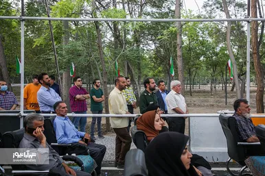 آیین بازگشایی معابر پادگان لشکر ۷۷