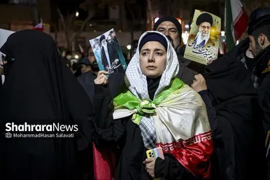گزارش تصویری | مشهد ایستاده در کنار مدافعان وطن - ۳