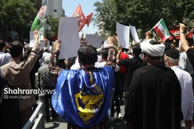 گزارش تصویری | راهپیمایی ضدصهیونیستی در مشهد (۲۳ خرداد ۱۴۰۴)