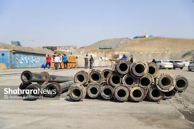 گزارش تصویری | بازدید اصحاب رسانه از طرح انتقال آب از رودخانه‌های مرزی ضلع شمالی هزار مسجد