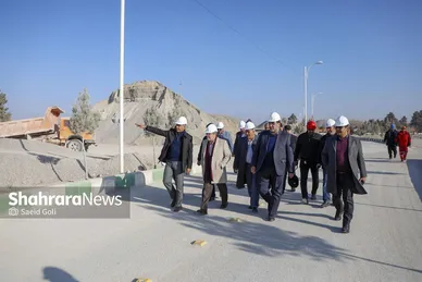 گزارش تصویری | بازدید شهردار مشهد از کارخانه‌های تولید آسفالت و بتن شهید مجیدی و پروژه احداث دوربرگردان غیرهم‌سطح شرقی ابوطالب