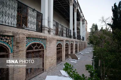 عکس| آسیب به باغ موزه چهلستون اصفهان در تجاوز آمریکا و رژیم صهیونیستی