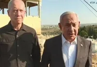 نتانیاهو در یک پایگاه نظامی نزدیک جنین حضور یافت