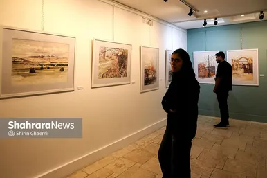 گزارش تصویری | نمایشگاه نقاشی استاد صباغیان با عنوان «فراسوی زمان»