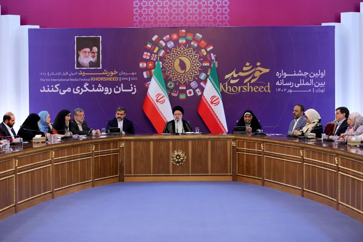 رئیس‌جمهور در دیدار با شرکت‌کنندگان جشنواره رسانه‌ای خورشید: توجه به حقوق زن از جلوه‌های زندگی پیامبر اسلام (ص) است+ ویدئو