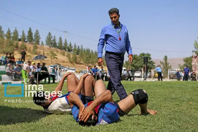 گزارش تصویری | مسابقات «کشتی با چوخه»
