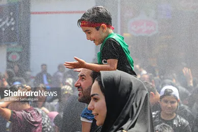 عکس‌هایی از مراسم جاماندگان اربعین در مشهد (۴ شهریور ۱۴۰۳)