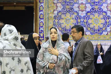 گزارش تصویری | حال و هوای حرم مطهر رضوی در شب عید سعید غدیر خم