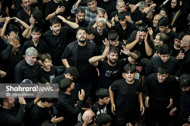 گزارش تصویری | تعزیه دوازدهم محرم در حسینیه کرمانی های مشهد