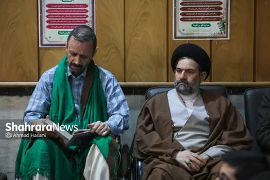 آیین احیای کرسی‌های تلاوت قرآن کریم در مسجد کرامت مشهد