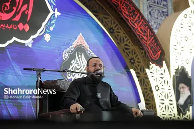 گزارش تصویری | «حسینیه حرم» میزبان عزاداران هندوستانی و پاکستانی