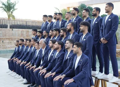 تصاویری از اعضای تیم ملی پیش از عزیمت به دوحه