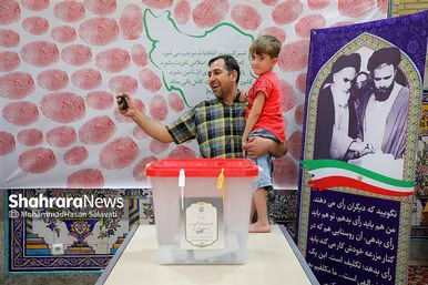 عکس‌هایی از مرحله دوم انتخابات چهاردهمین دوره ریاست‌جمهوری در مشهد (۶)