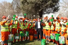 بازدید سرزده  سیدعبدالله ارجائی شهردار مشهدالرضا(ع) از طرح شهرتکانی نوروز ١٤٠١