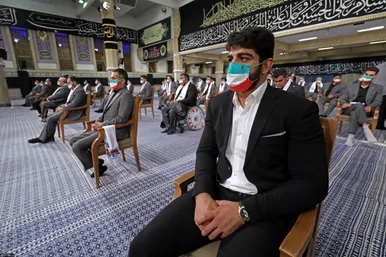 دیدار قهرمانان المپیک و پارالمپیک ایران در بازی‌های ۲۰۲۰ توکیو با رهبر معظم انقلاب