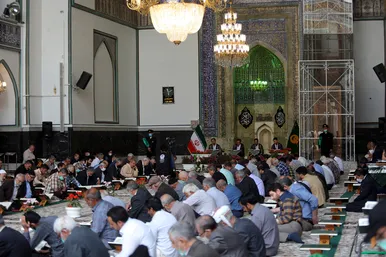 ترتیل خوانی قرآن کریم در مسجد گوهرشاد حرم مطهر رضوی