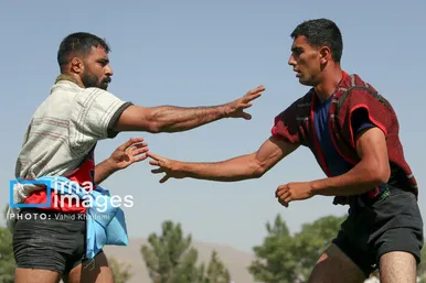 گزارش تصویری | مسابقات «کشتی با چوخه»